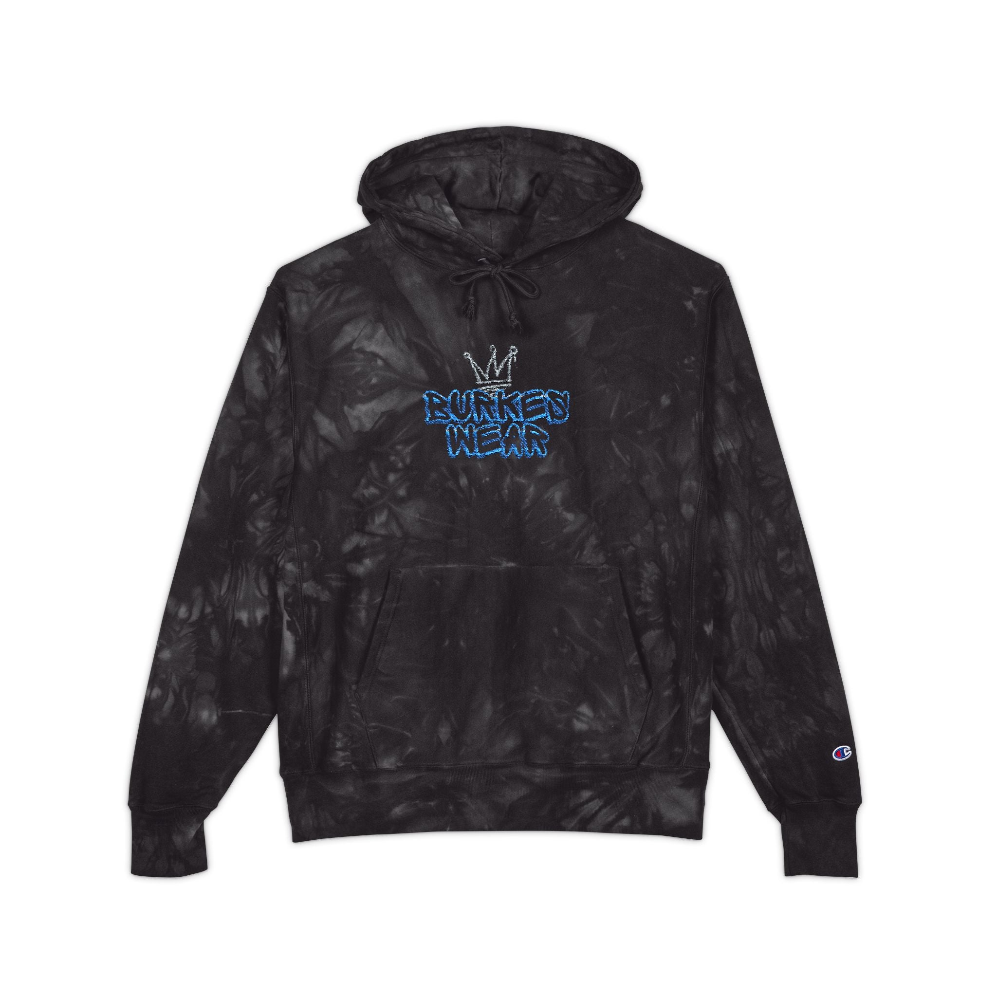 Unisex Burkes Tie-Dye Hoodie (Embroidery)