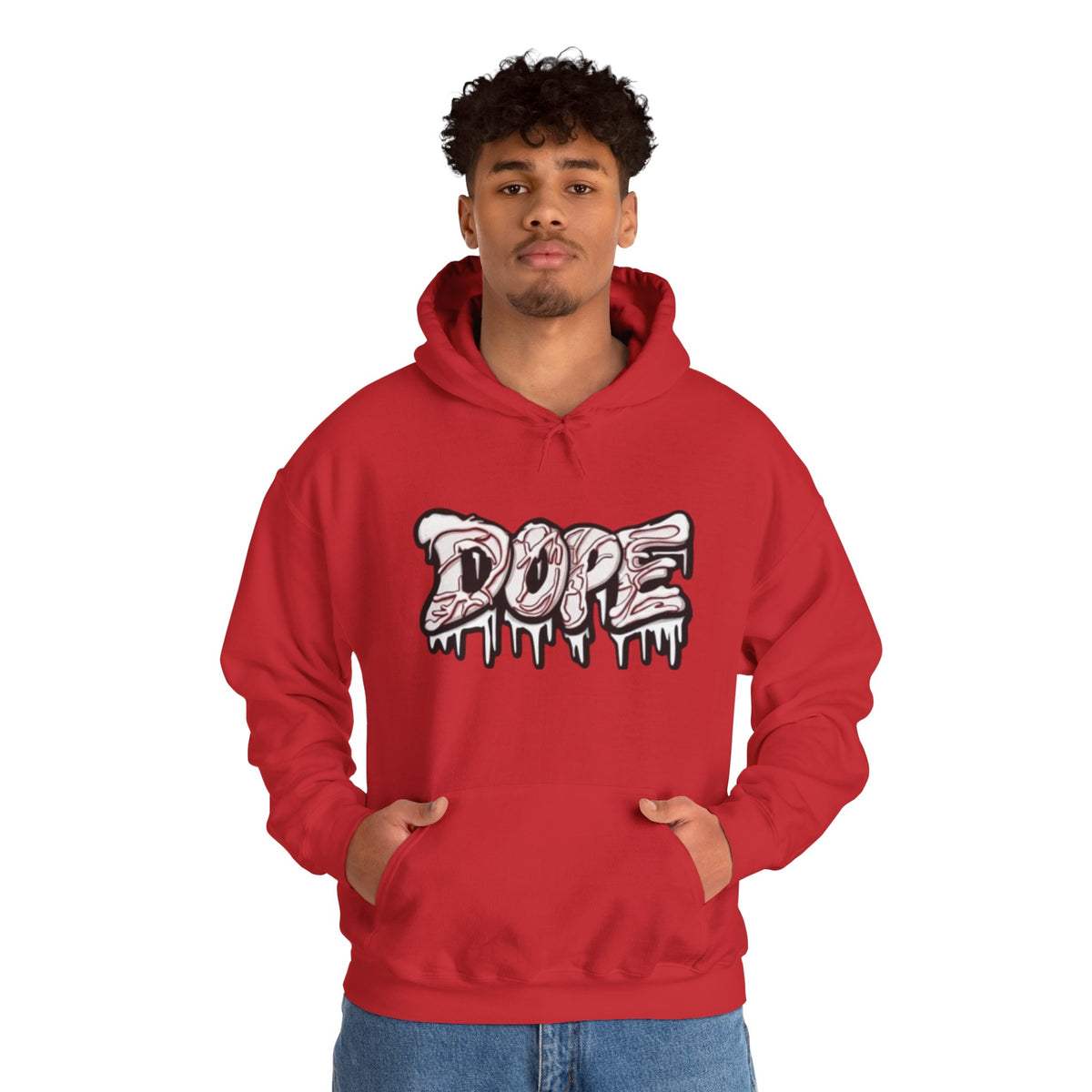 Unisex Dope Hooded Sweatshirt