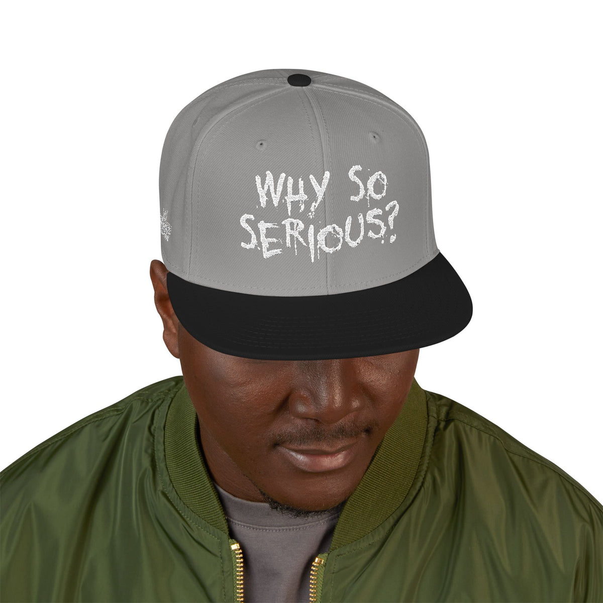 Snapback why so serious? (Embroidery)