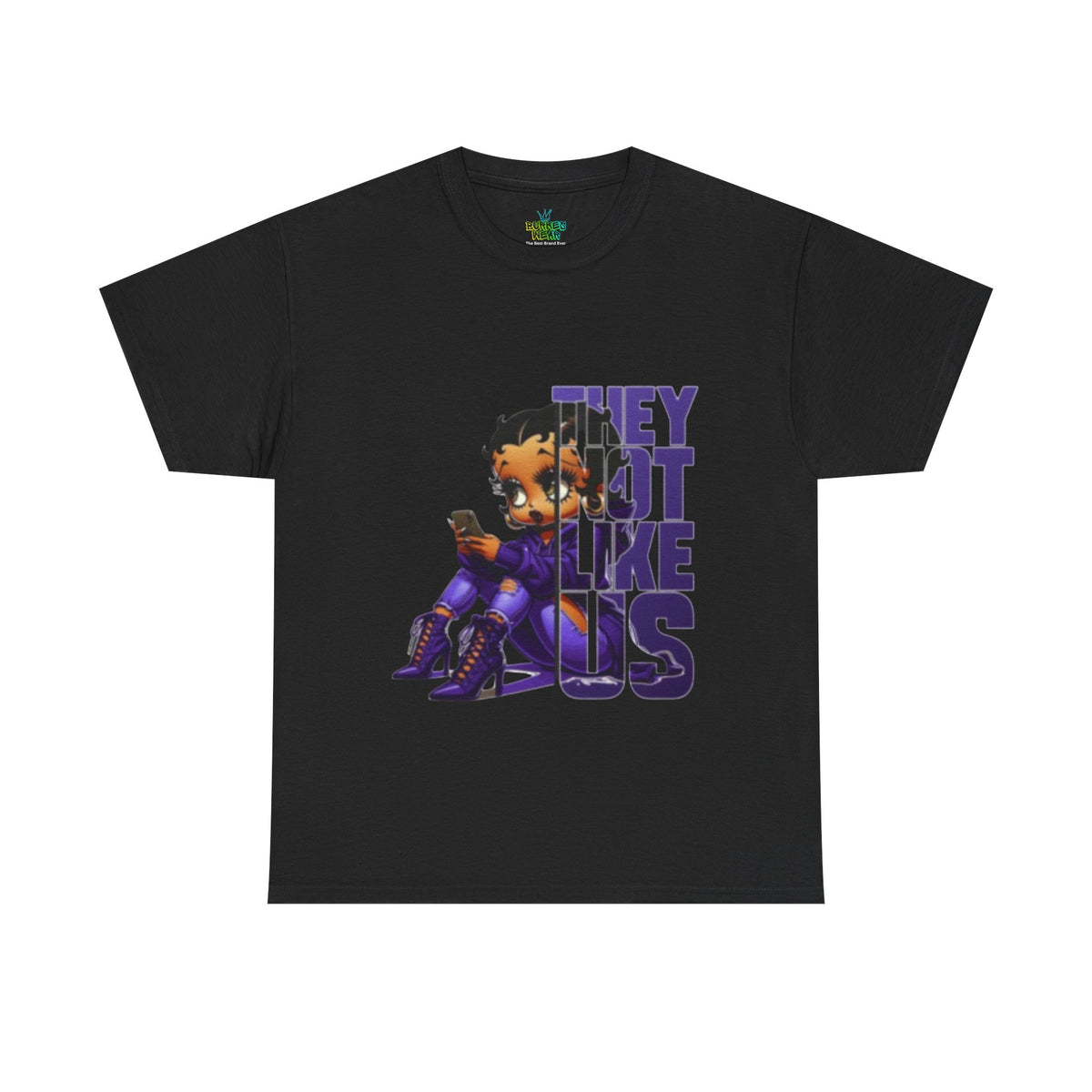 Betty Boop they not like us Tee