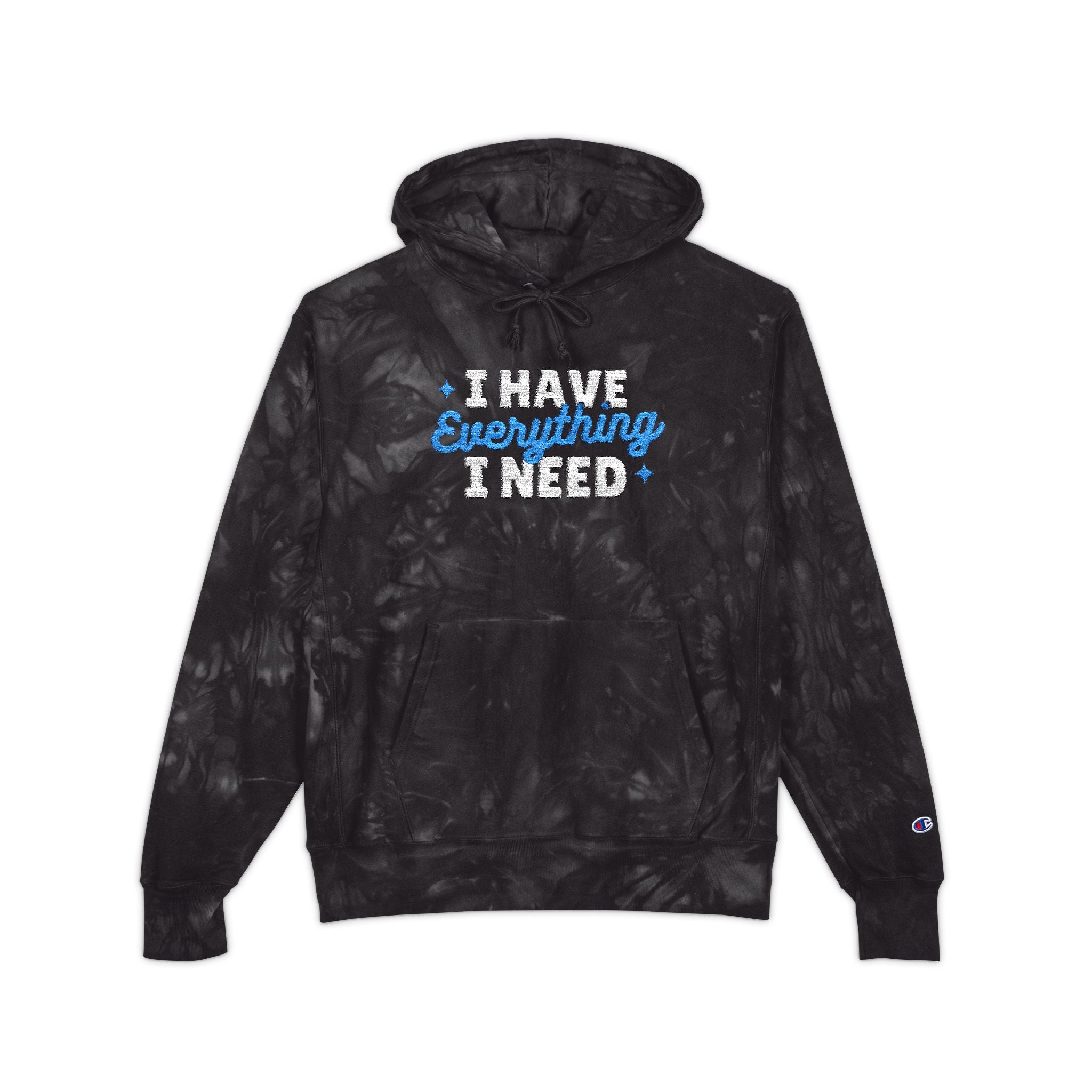Unisex Tie-Dye Hoodie (Embroidery)