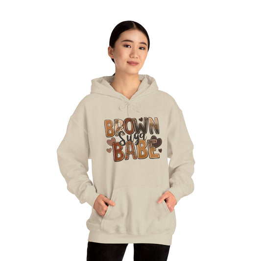 Brown sugar babe Hooded Sweatshirt
