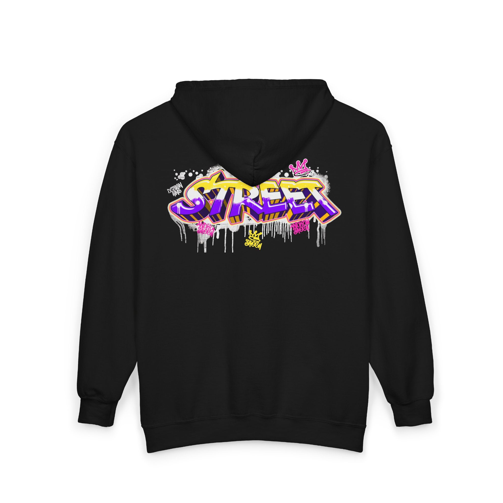 Unisex Full Zip Hooded Sweatshirt