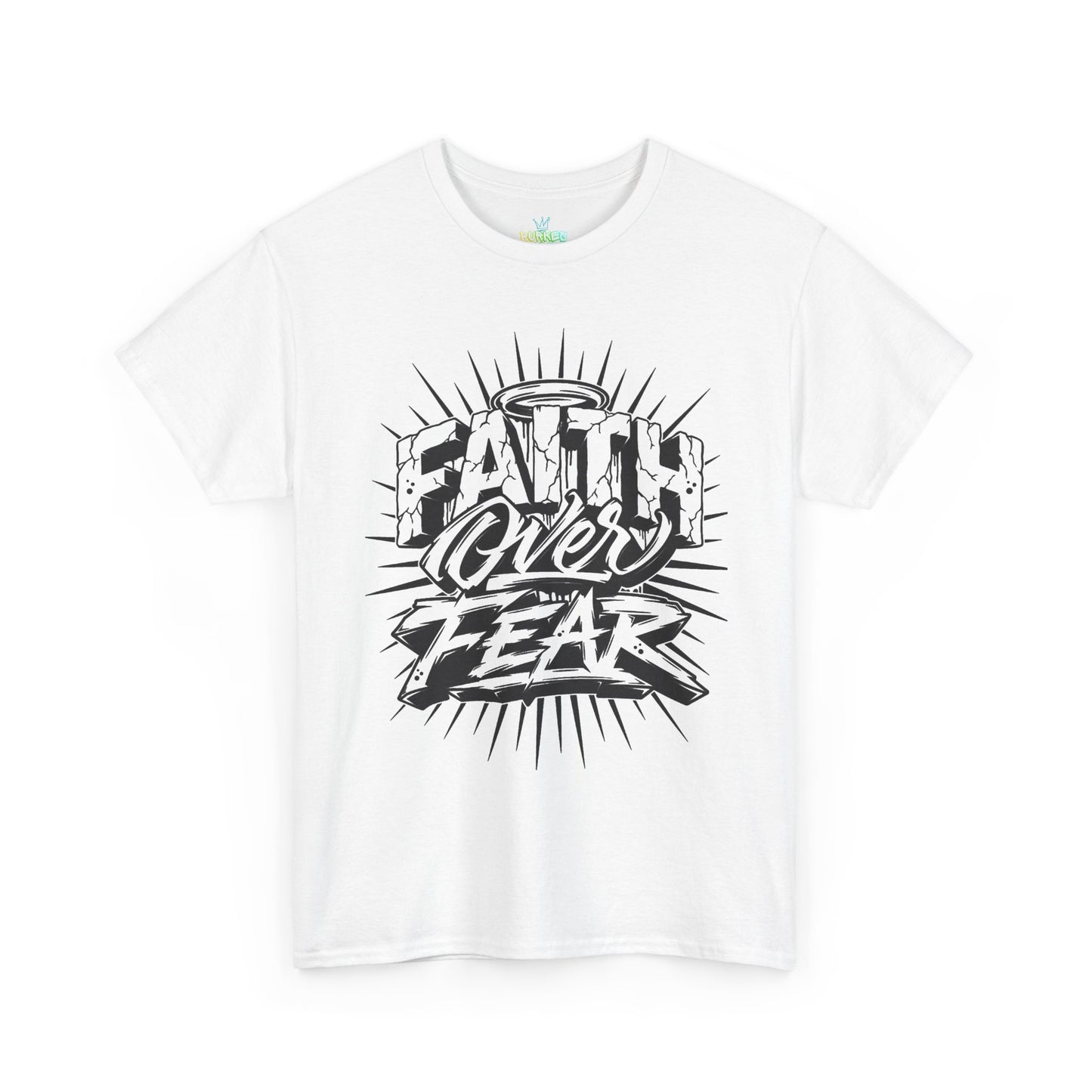 Unisex faith over fear Cotton Tee