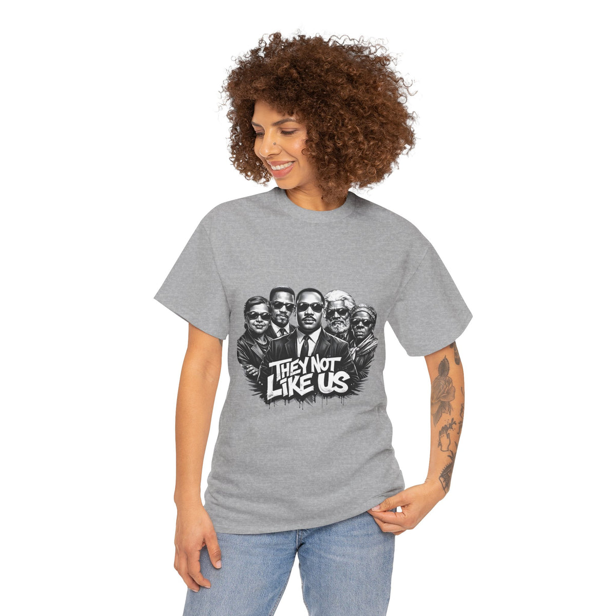 Unisex They not like us Heavy Cotton Tee