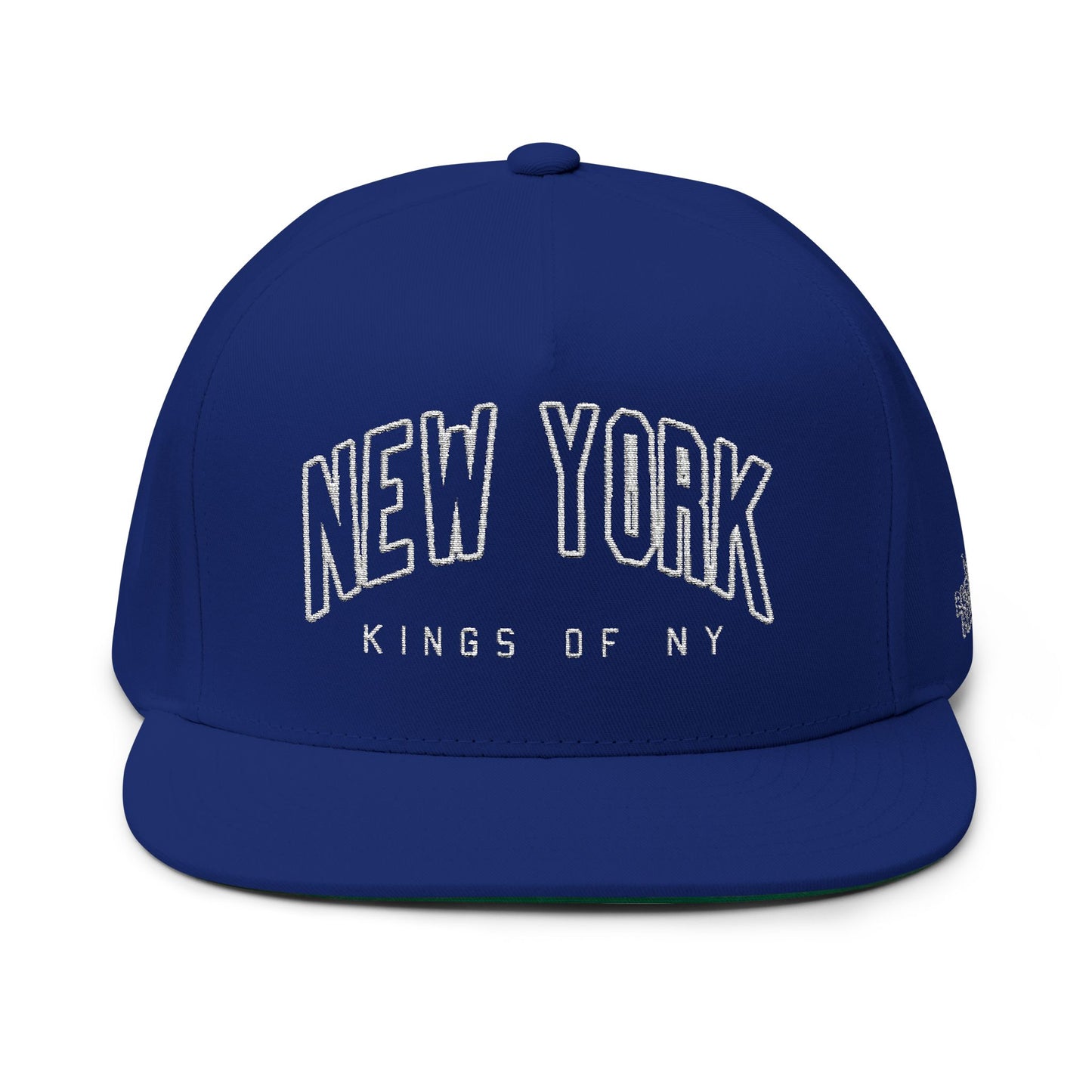 King of NY Flat Bill Cap (Embroidery)