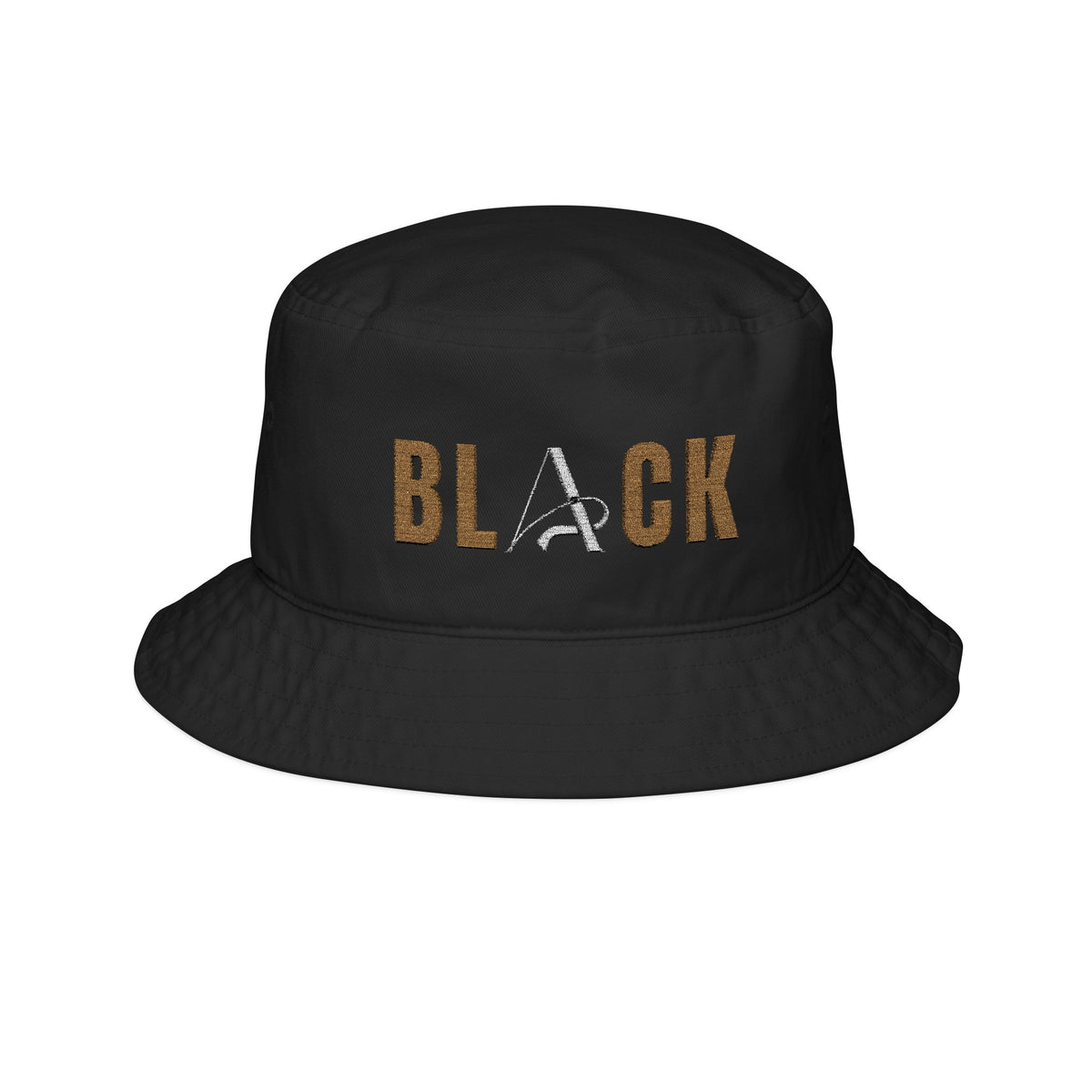 Black Bucket Hat (Embroidery)