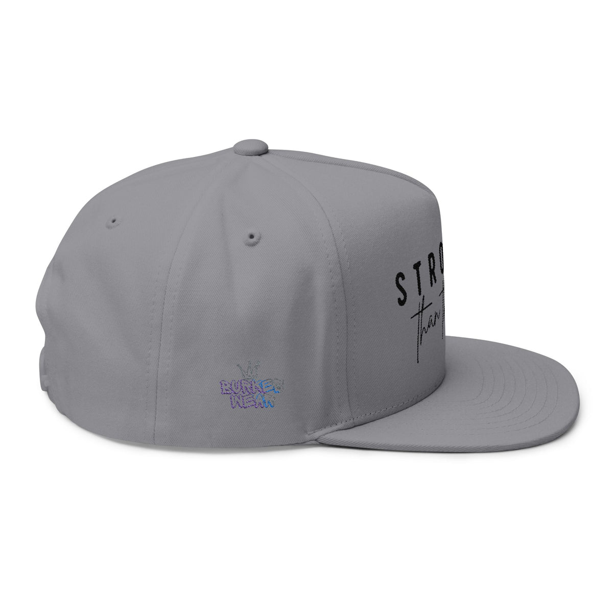 Flat Bill Cap (Embroidery)