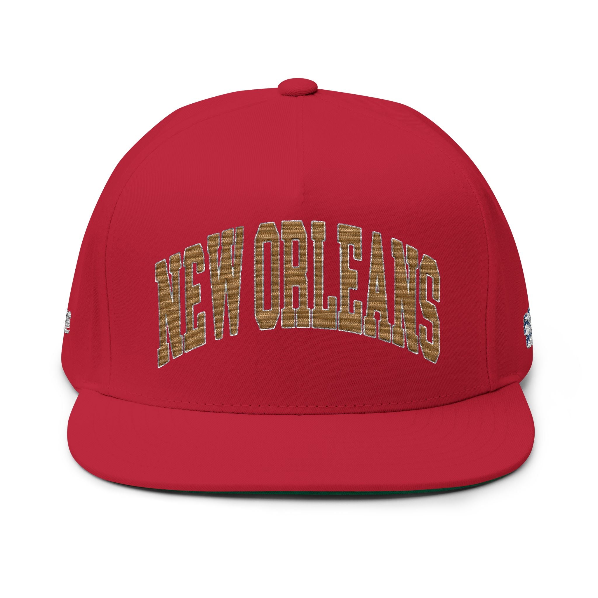 New Orleans  Flat Bill Cap (Embroidery)