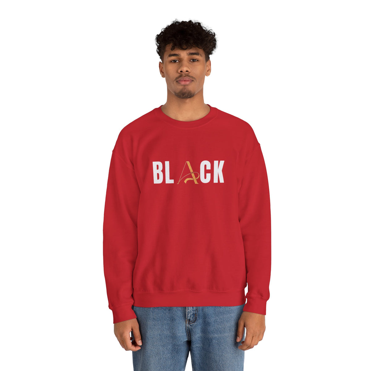 Unisex Black Heavy Blend Sweatshirt