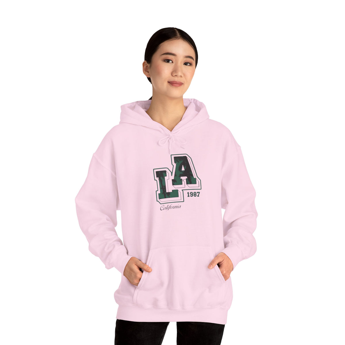 Unisex LA Hooded Sweatshirt