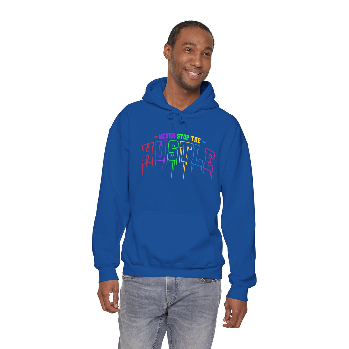 Unisex Hustle Hooded Sweatshirt