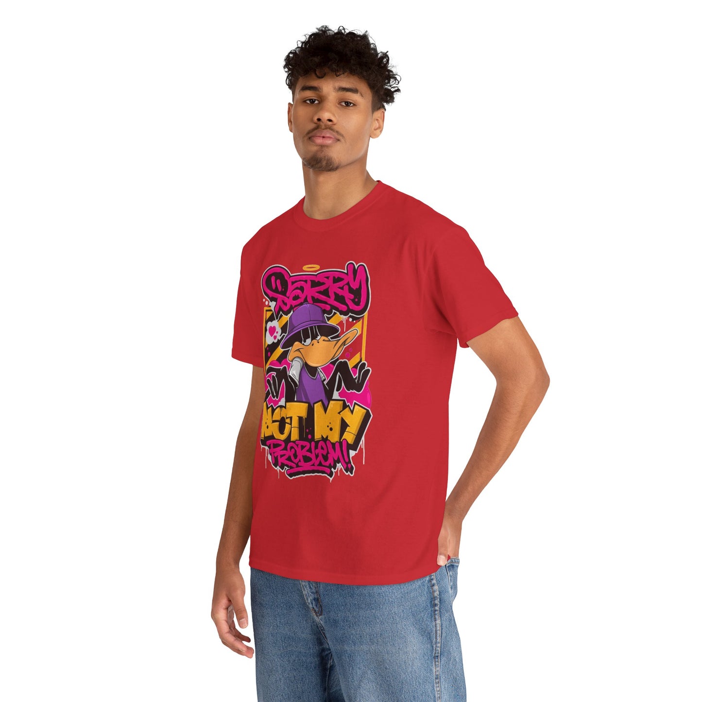 Unisex sorry not my problem Cotton Tee