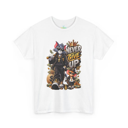 Unisex never give up Tee