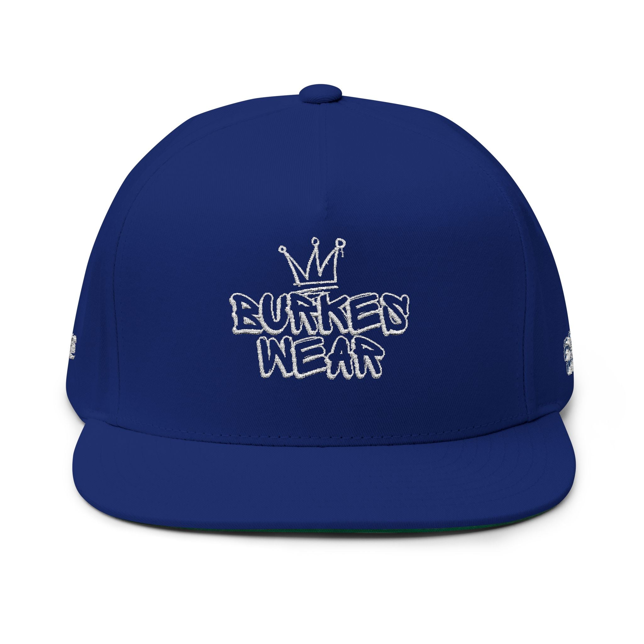 Burkes Brand Flat Bill Cap (Embroidery)
