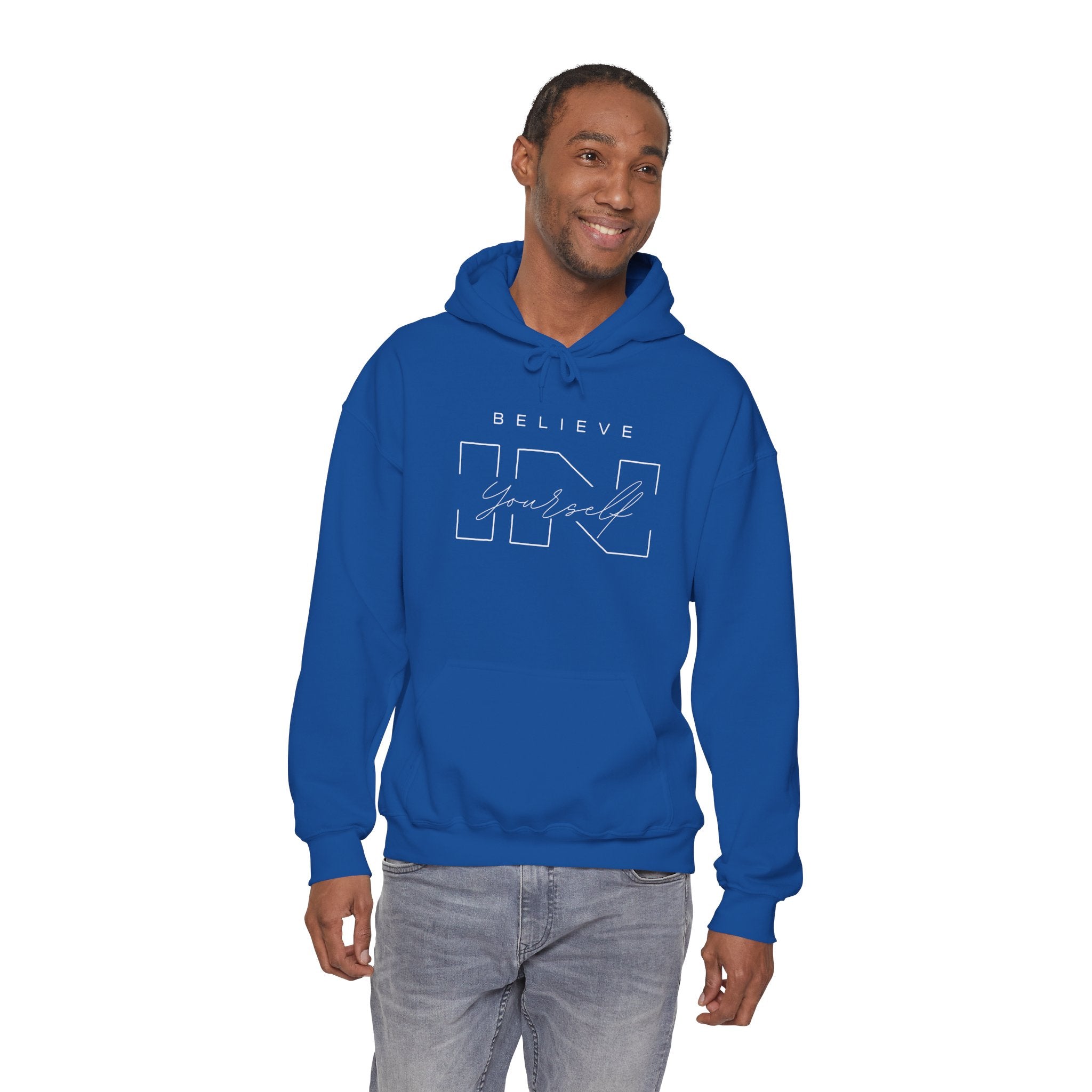Unisex Believe Hooded Sweatshirt