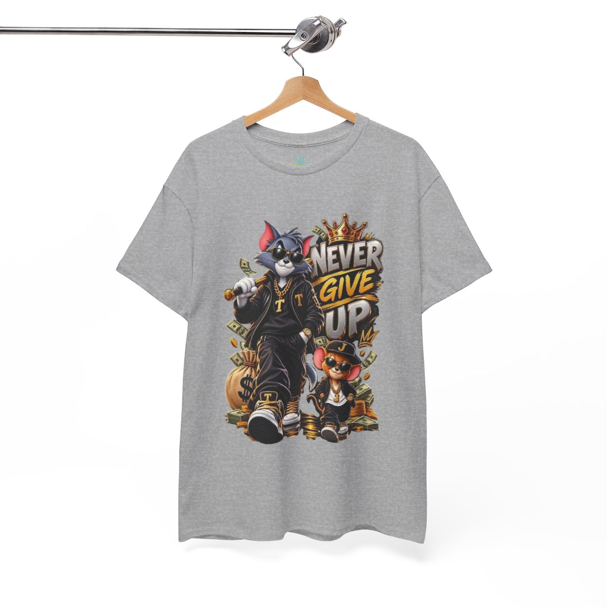 Unisex never give up Tee