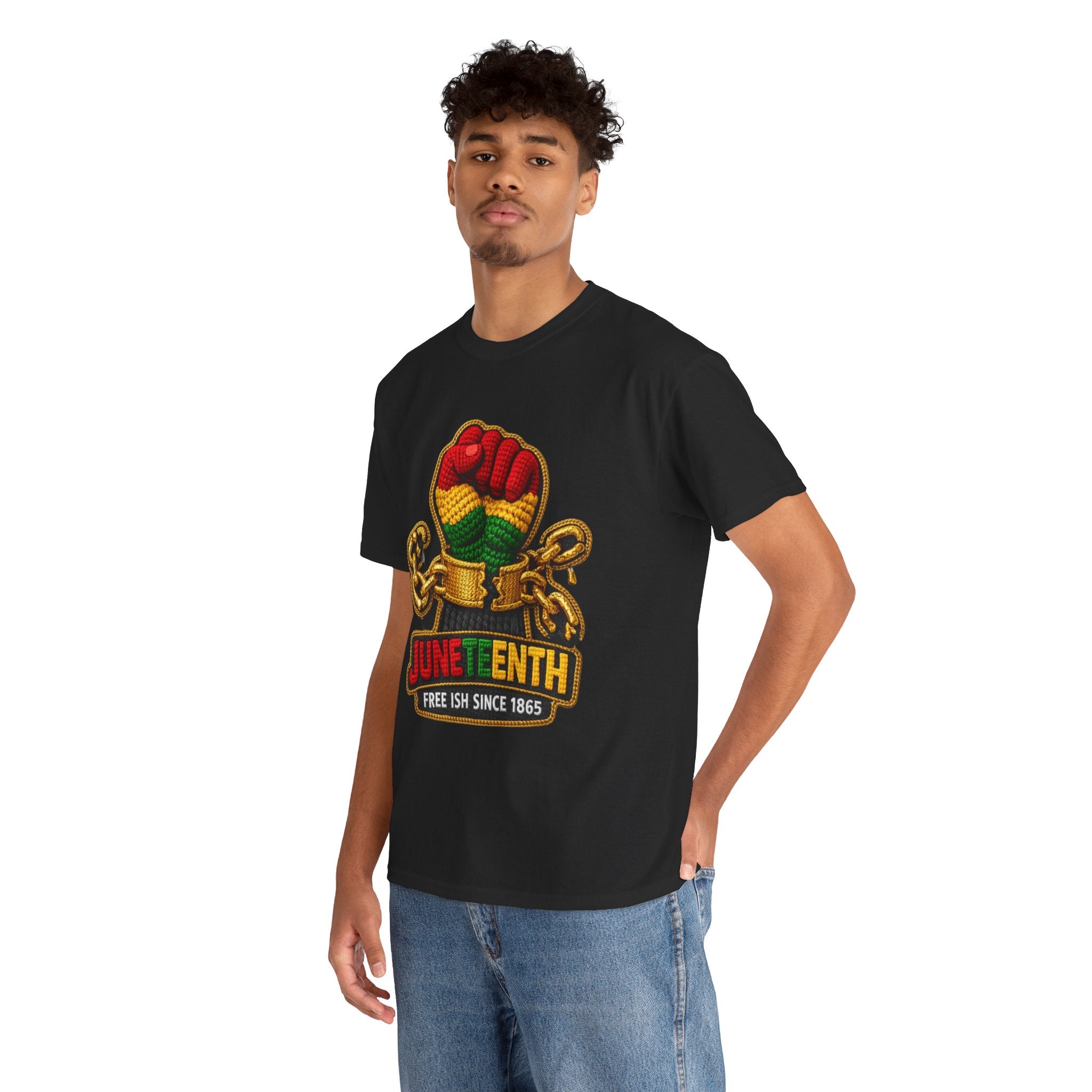 Unisex Juneteenth Heavy Cotton Tee