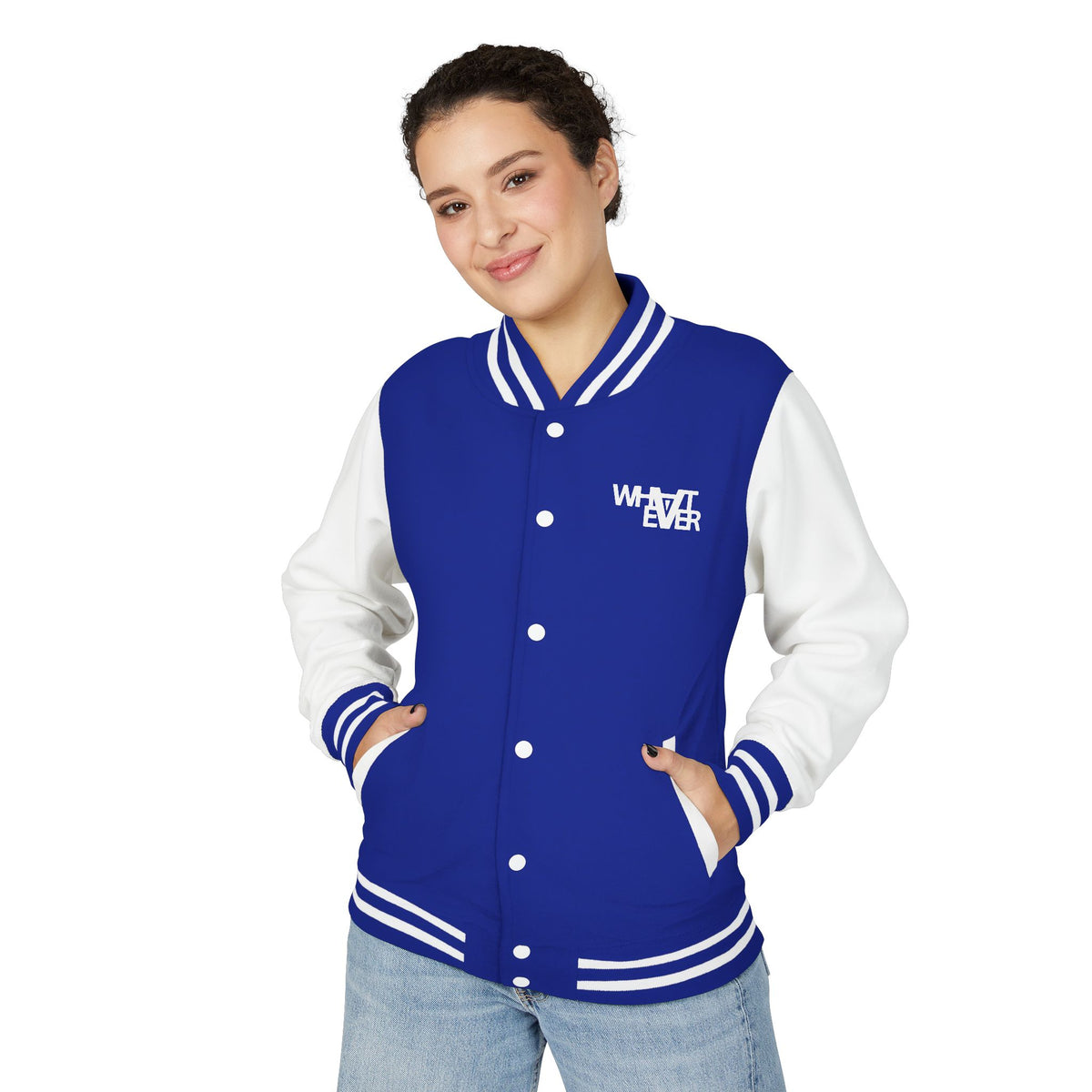 Unisex whatever Letterman Jacket