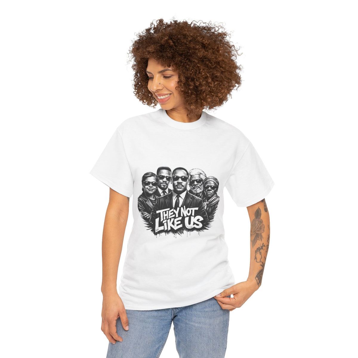 Unisex They not like us Heavy Cotton Tee