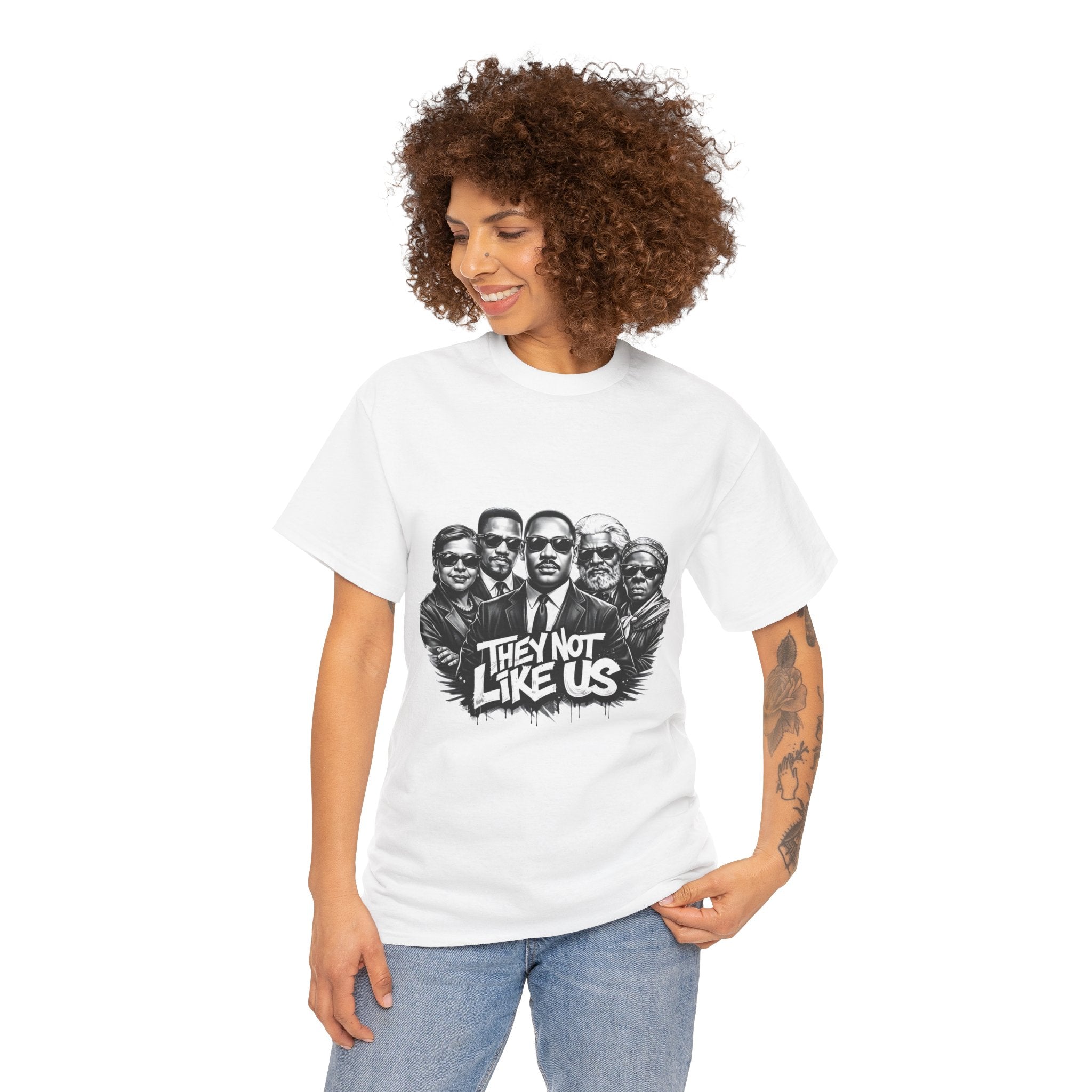 Unisex They not like us Heavy Cotton Tee