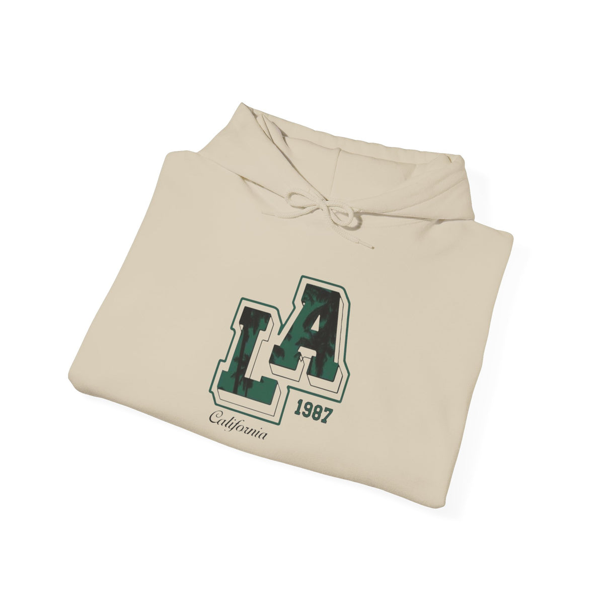 Unisex LA Hooded Sweatshirt