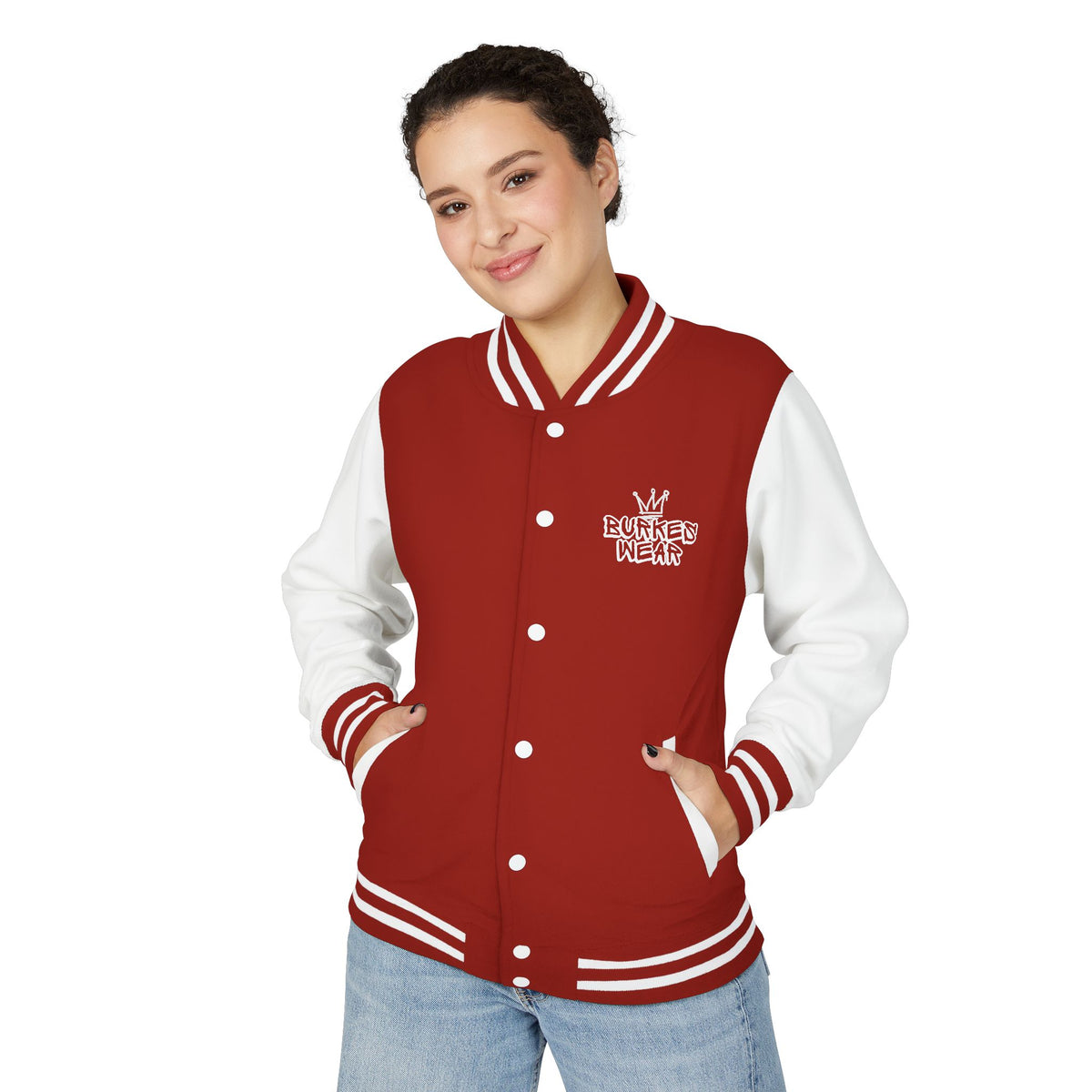 Unisex Burkes Heavyweight Letterman Jacket