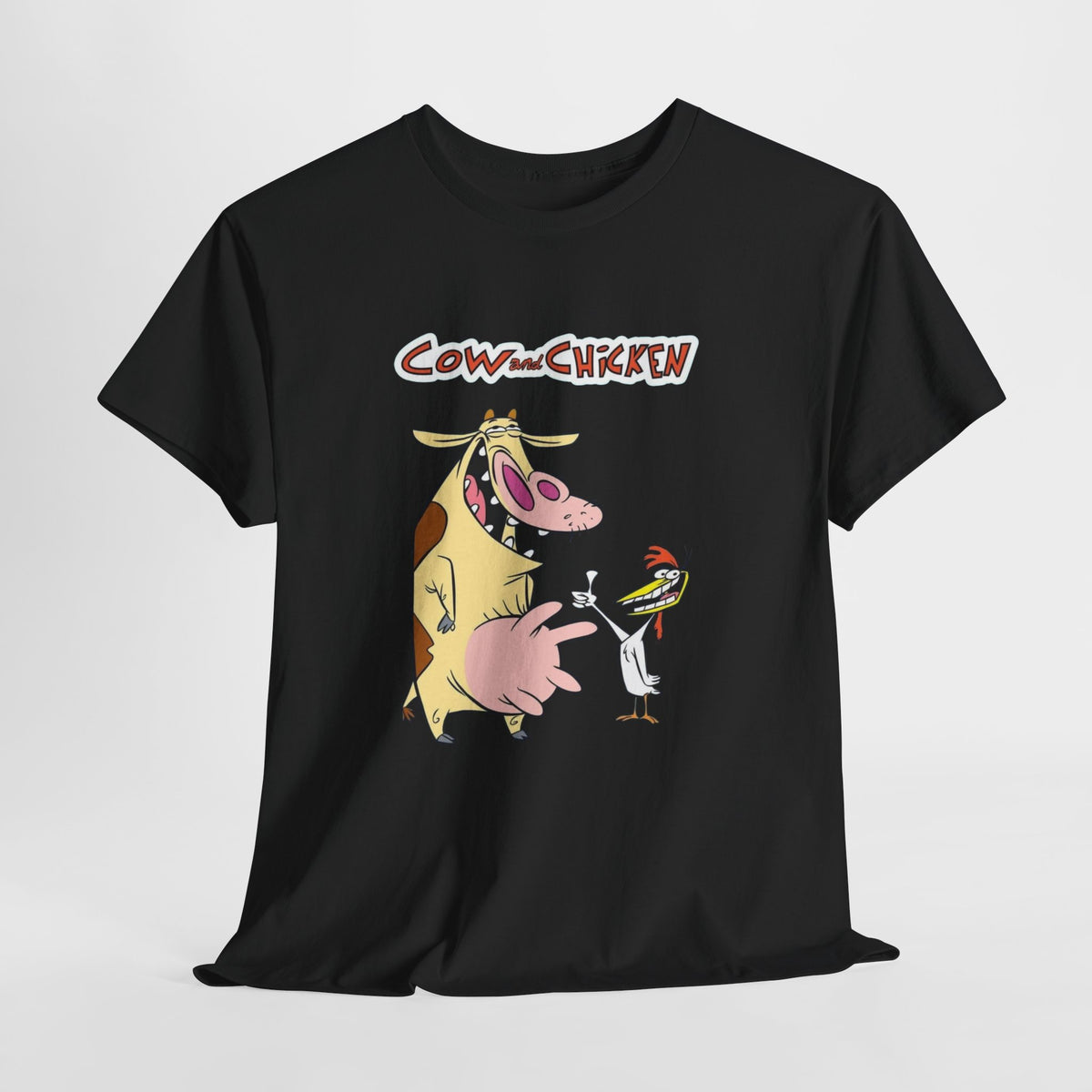 Unisex cow and chicken Tee