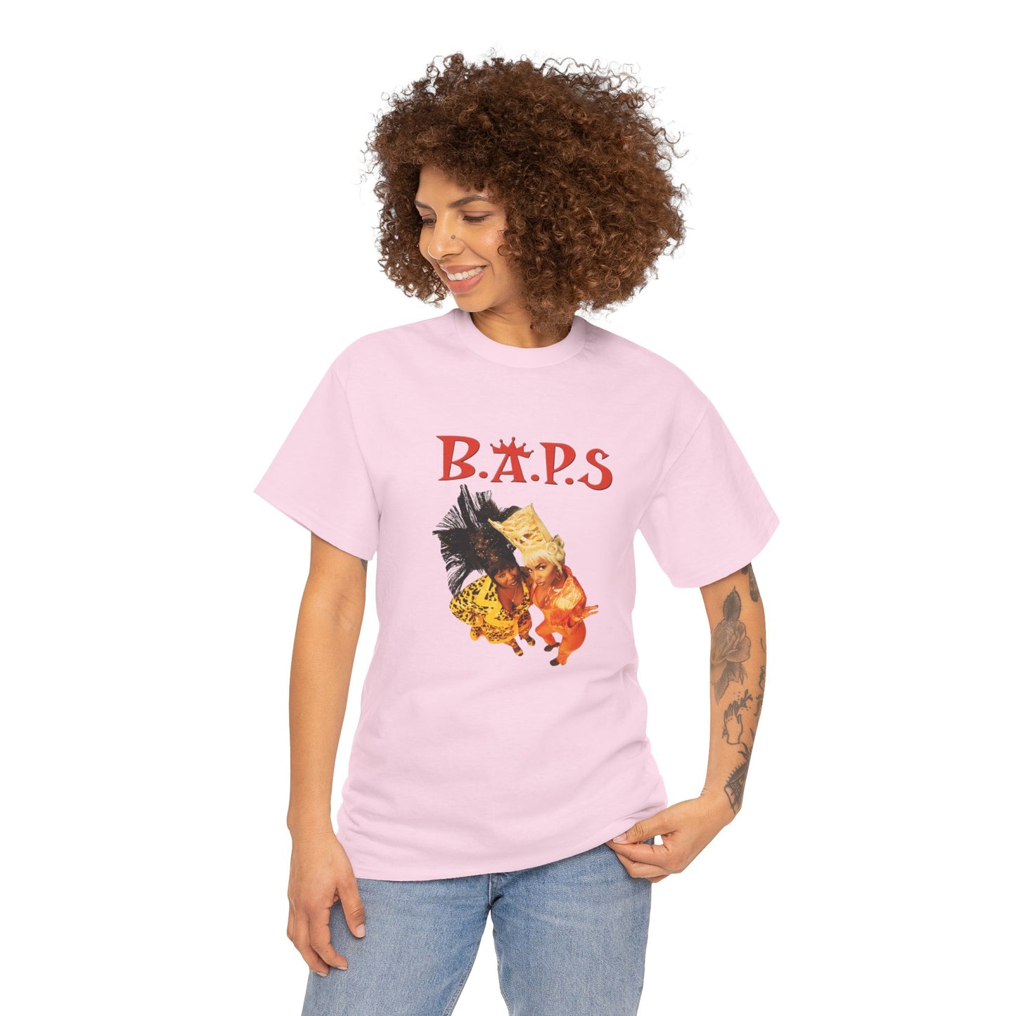 Women B.A.P.S Heavy Cotton Tee
