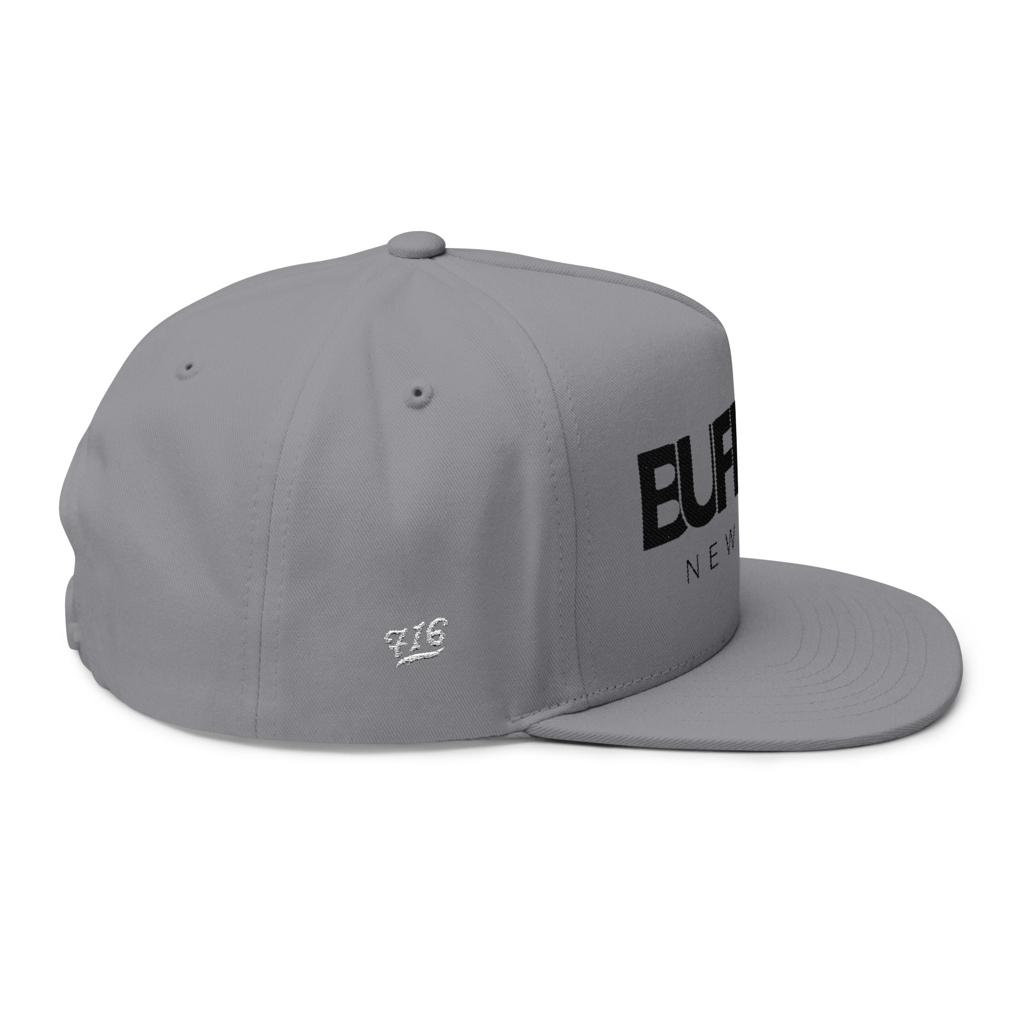 Flat Bill Cap (Embroidery)