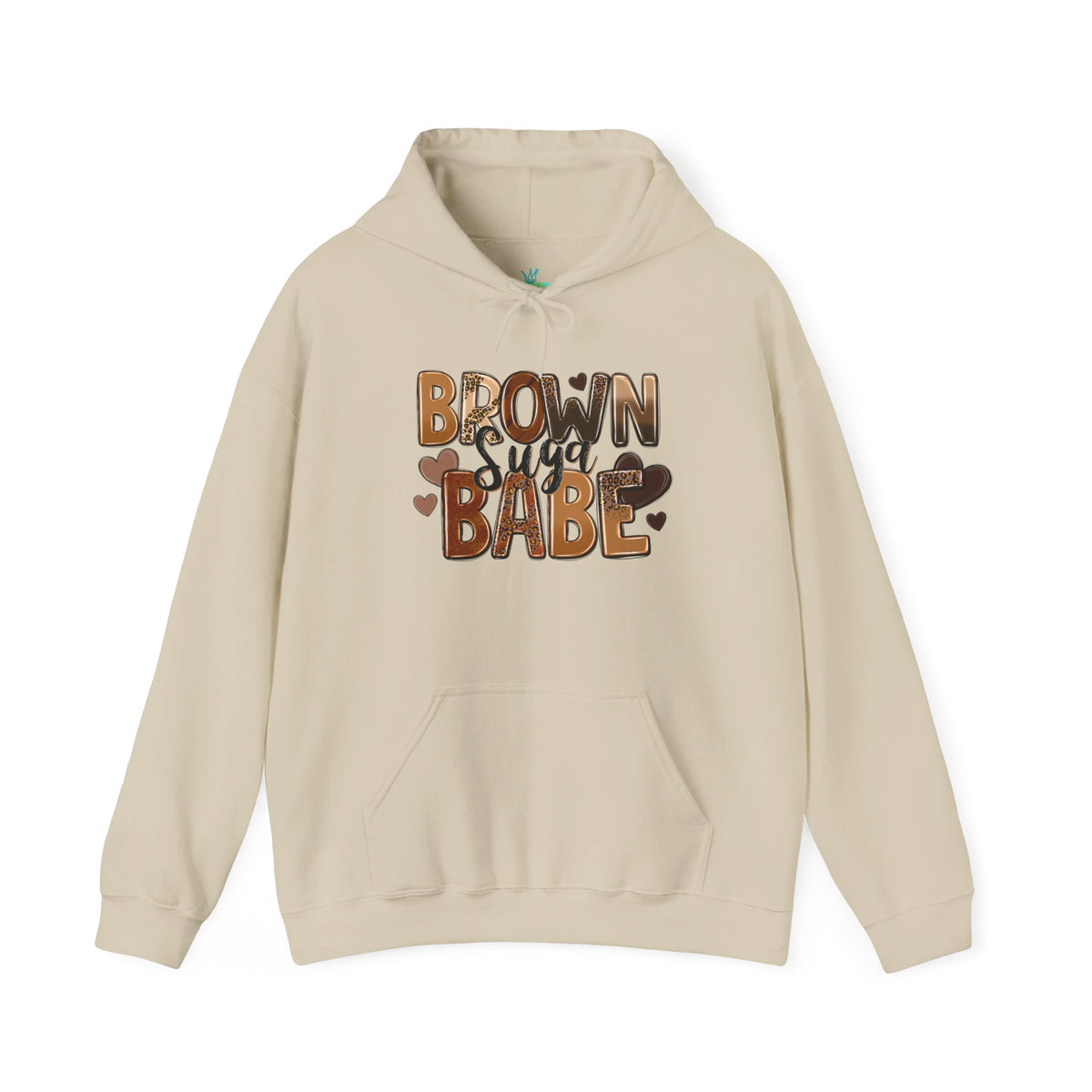 Brown sugar babe Hooded Sweatshirt
