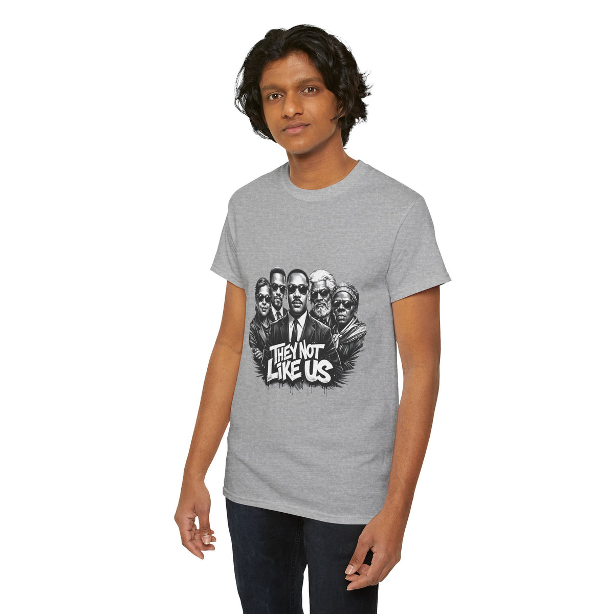 Unisex They not like us Heavy Cotton Tee