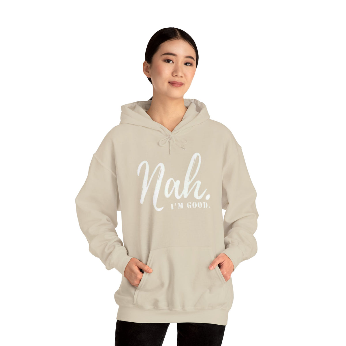 Unisex Nah Hooded Sweatshirt