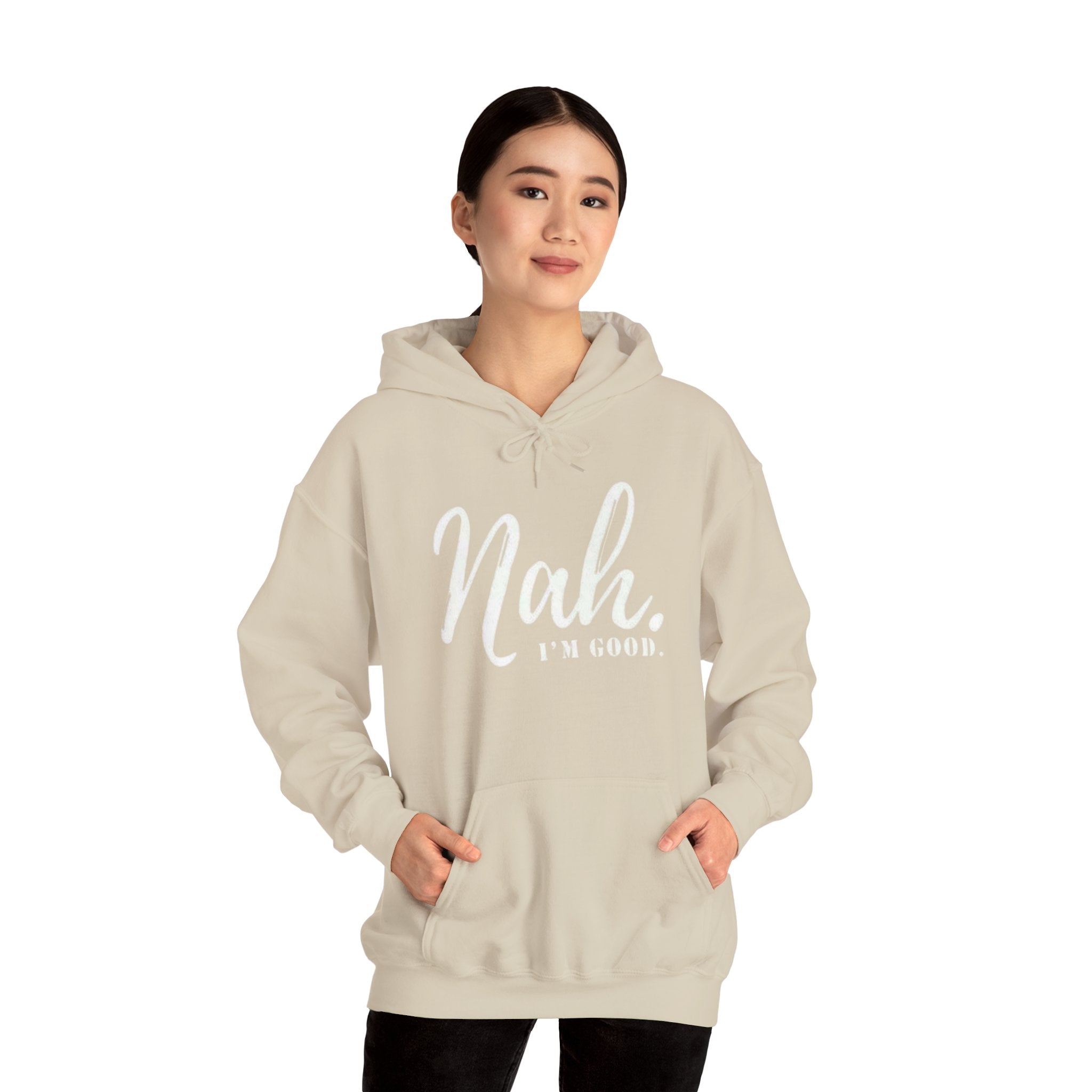 Unisex Nah Hooded Sweatshirt