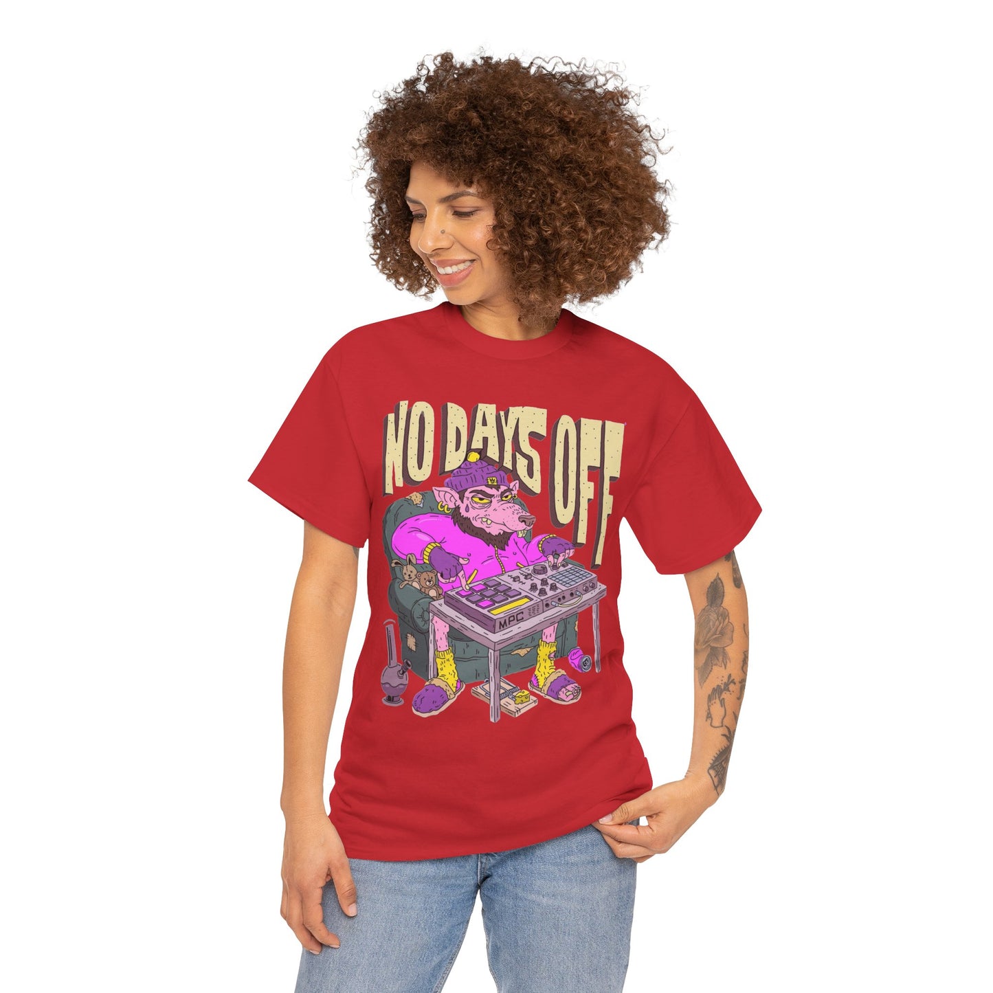 Unisex no days off Cotton Tee