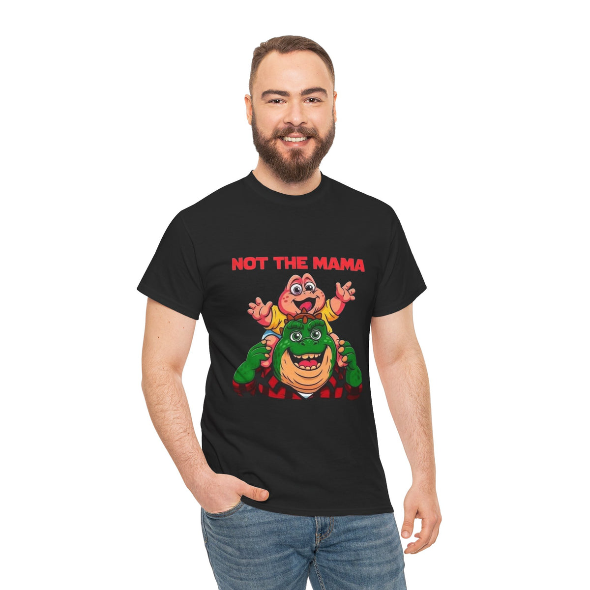 Not the momma Unisex Heavy Cotton Tee