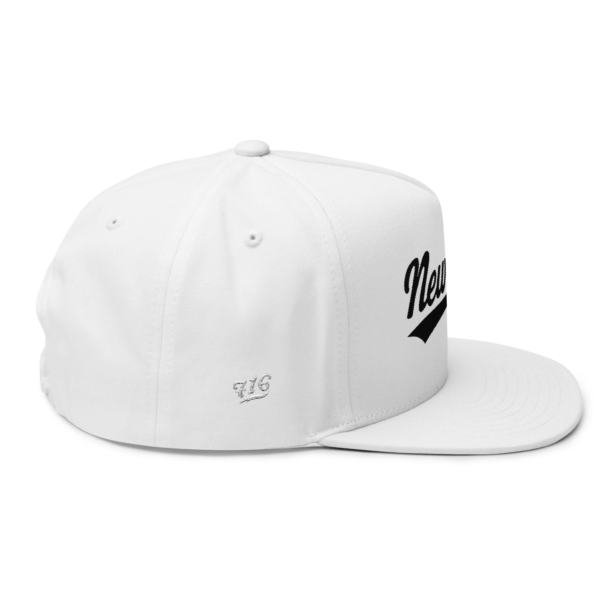 New York Flat Bill Cap (Embroidery)