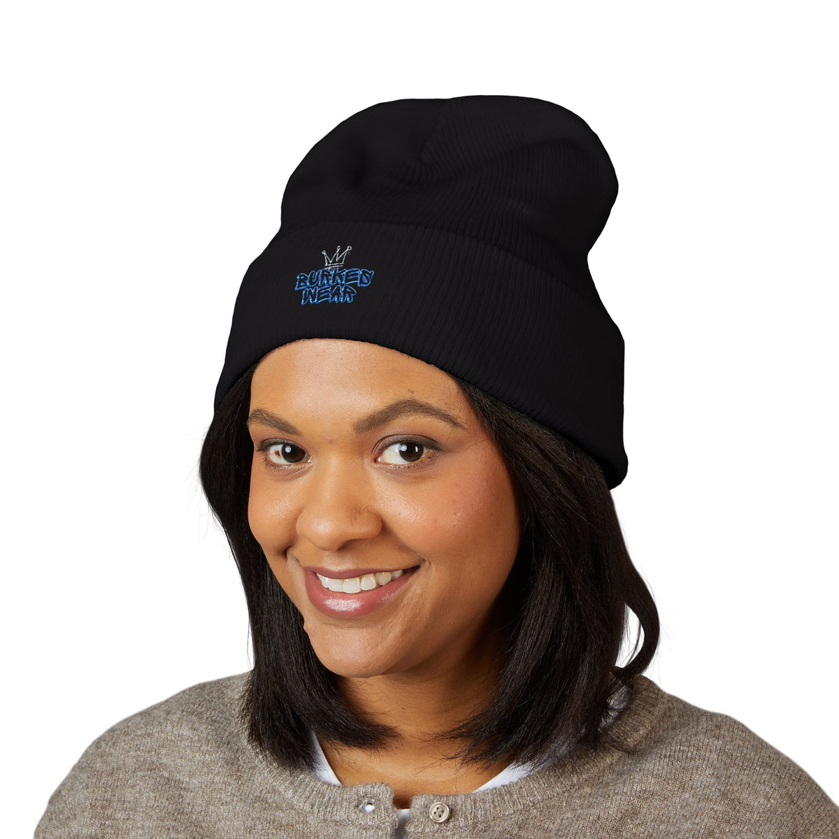 Burkes Classic Cuffed Beanie (Embroidery)