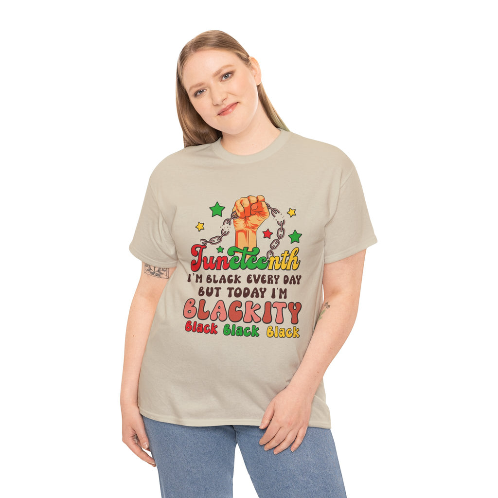 Unisex Juneteenth Heavy Cotton Tee