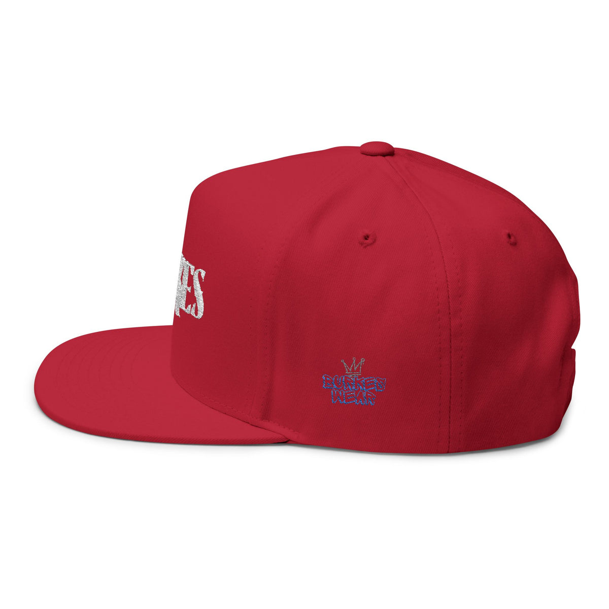 Burkes Brand Flat Bill Cap (Embroidery)
