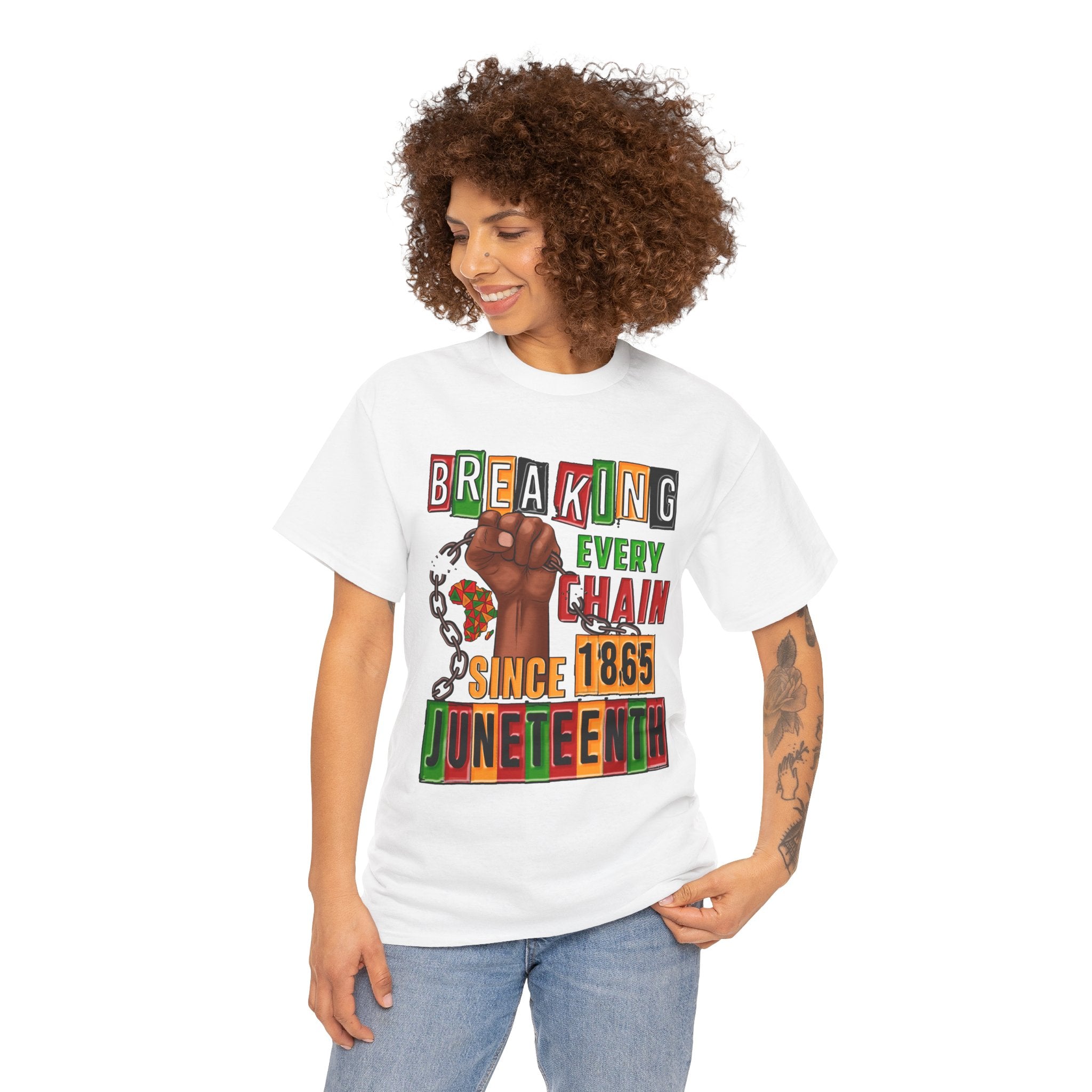 Unisex Juneteenth Heavy Cotton Tee