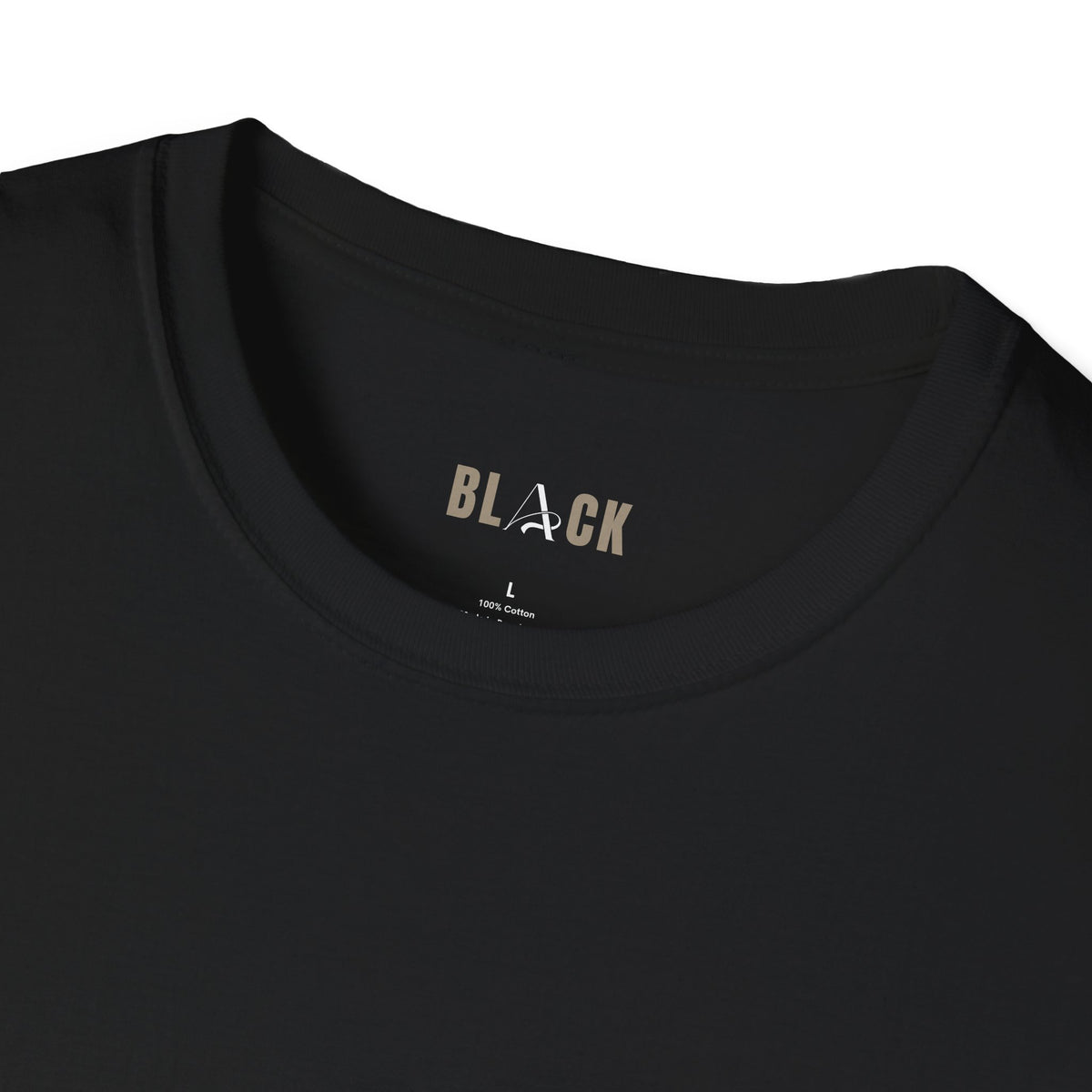 Unisex black Softstyle T-Shirt
