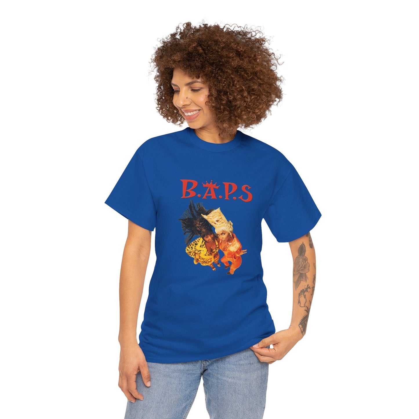 Women B.A.P.S Heavy Cotton Tee