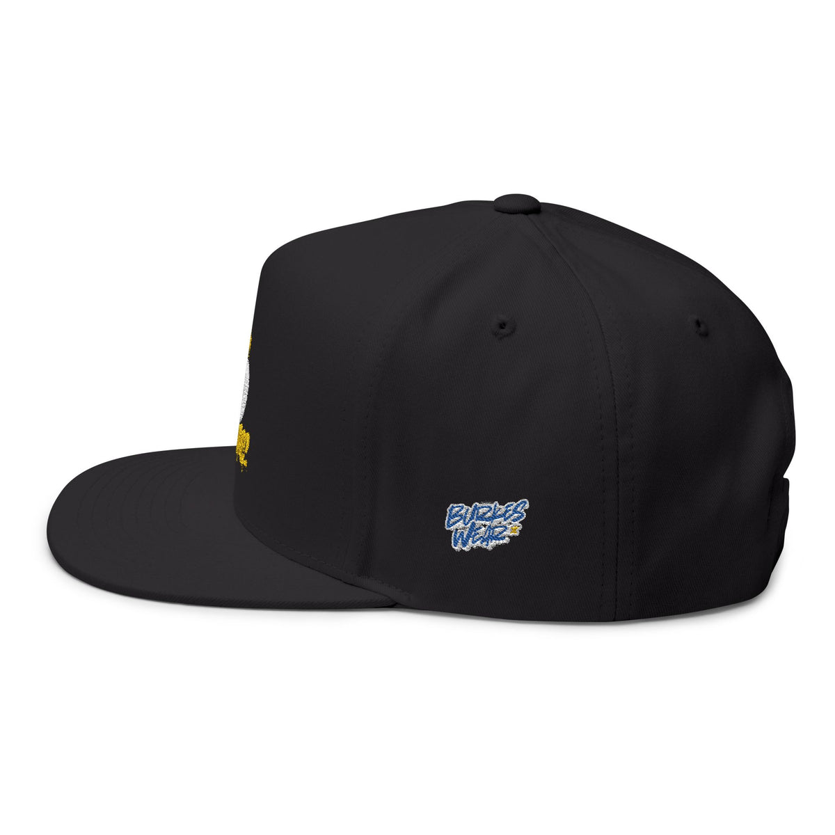 Who me Flat Bill Cap (Embroidery)