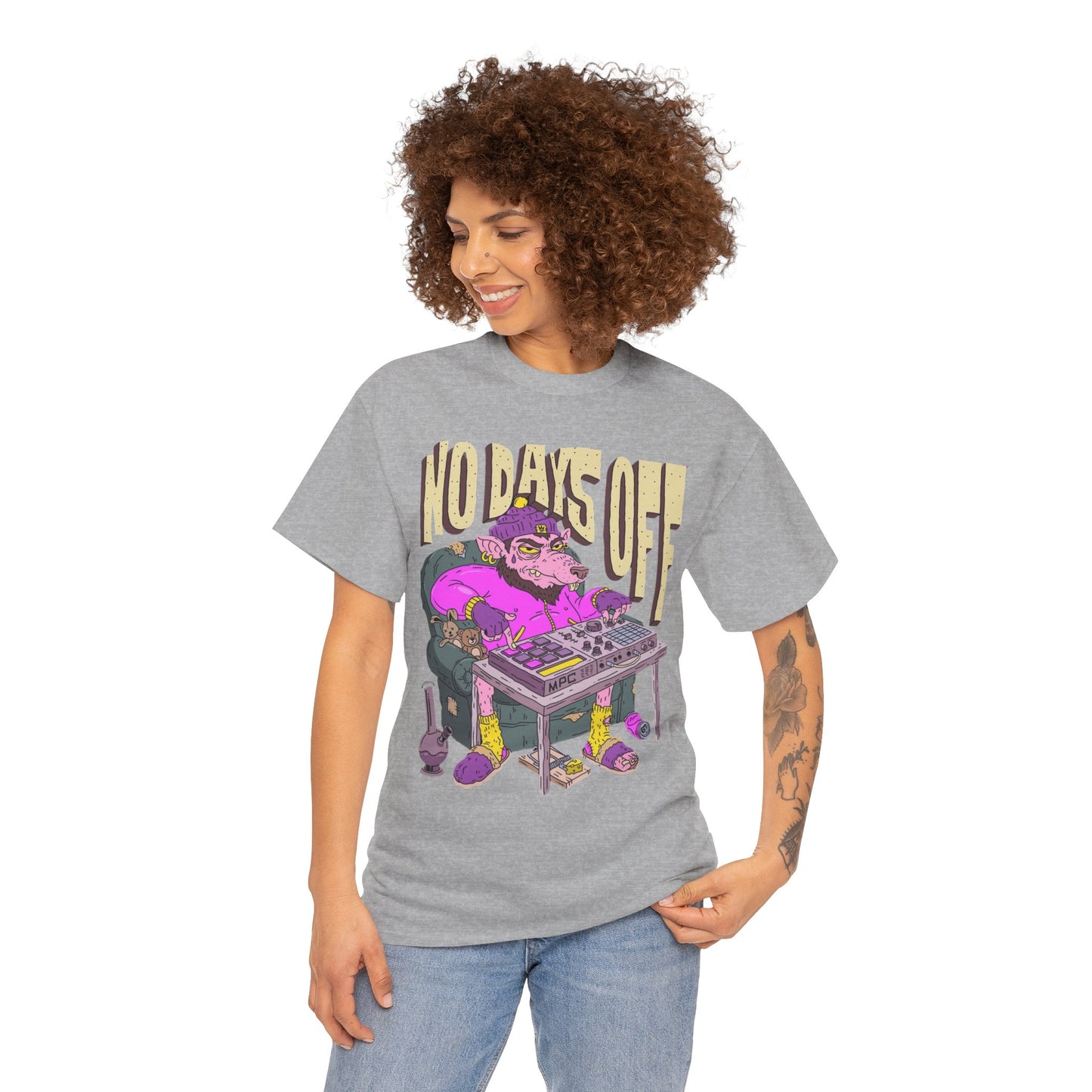 Unisex no days off Cotton Tee