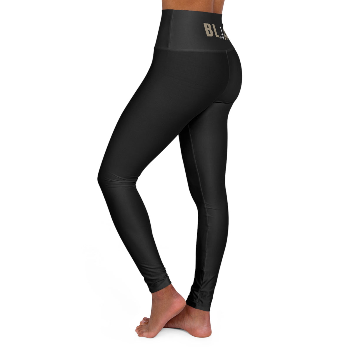 Black High Waisted Yoga Leggings