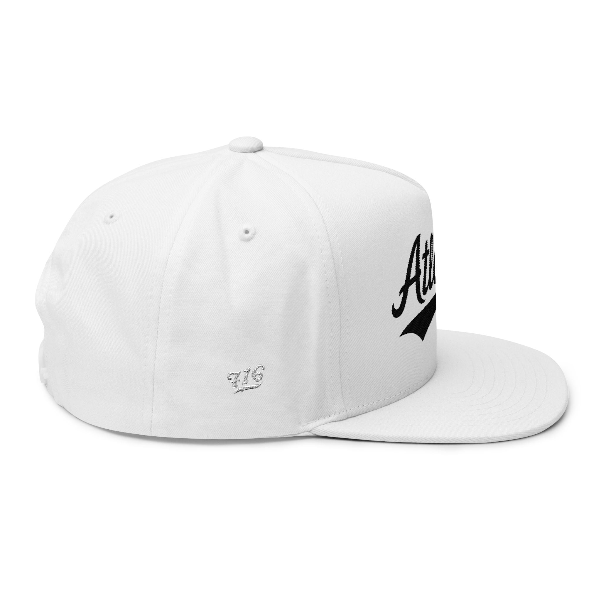 Atlanta Flat Bill Cap (Embroidery)