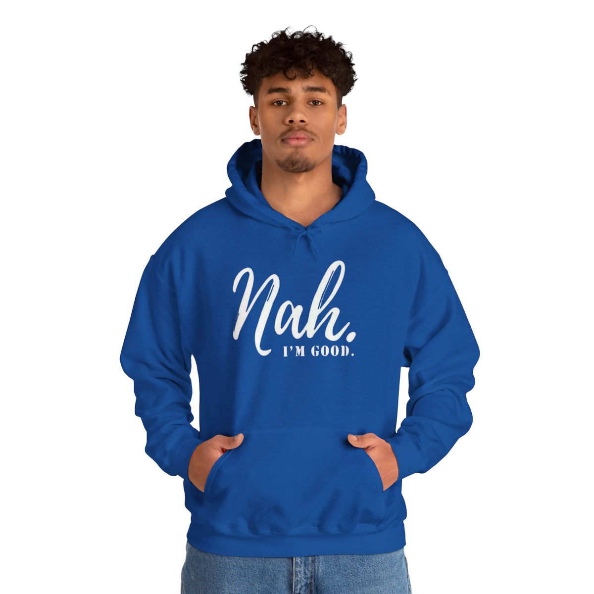 Unisex Nah Hooded Sweatshirt
