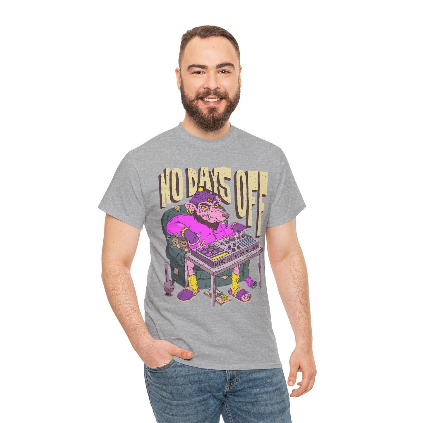 Unisex no days off Cotton Tee