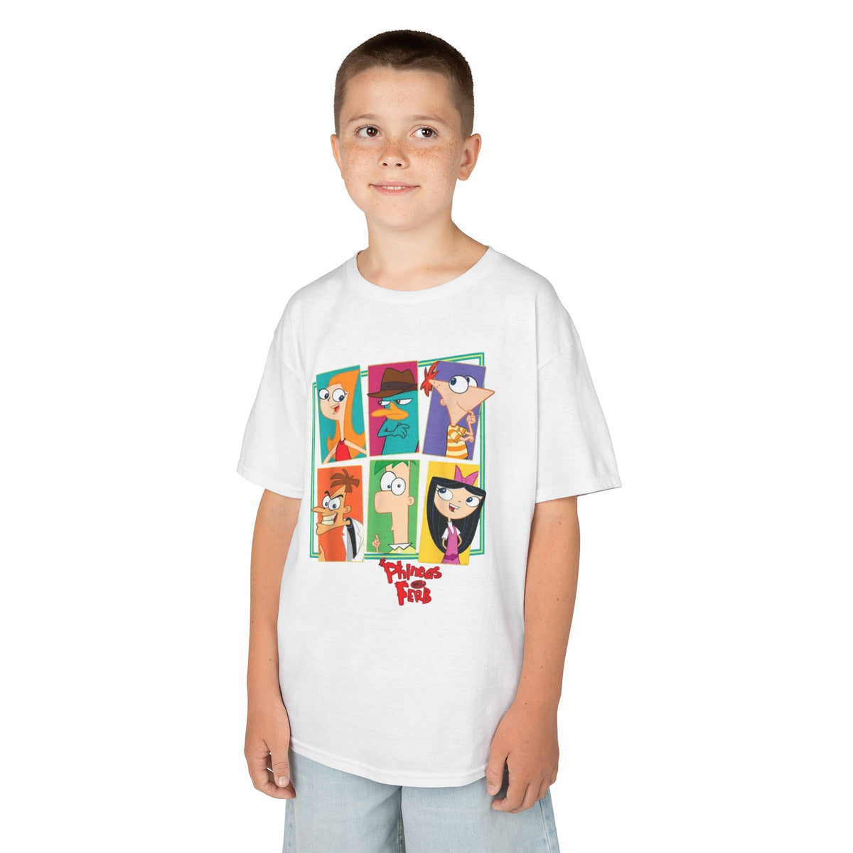 Kids unisex Phineas and Ferb Tee